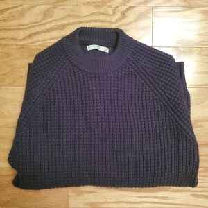 Organic cotton sweater.